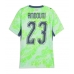 Maillot de foot Suisse Zeki Amdouni #23 Extérieur vêtements Femmes Monde 2026 Manches Courtes
